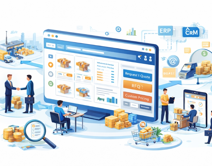 b2b ecommerce portal development for digital trade