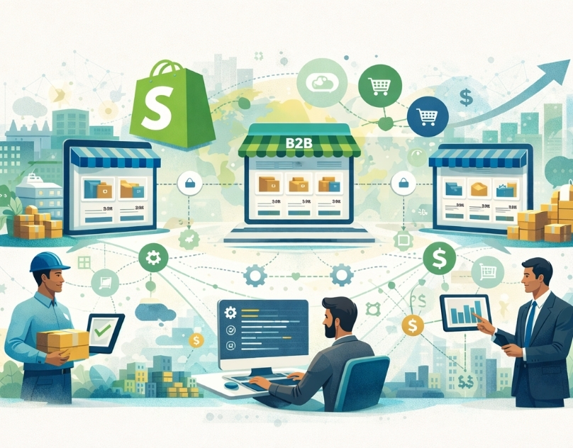 shopify b2b marketplace development